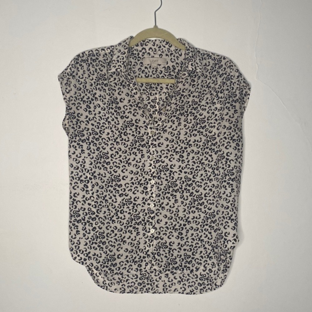 Leopard Print Blouse